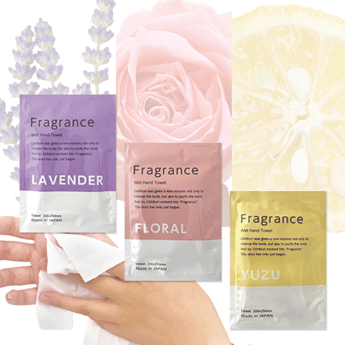 アロマ配合おしぼり フラグランス 1枚入